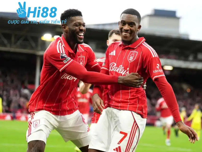 Nottingham Forest vừa giành chiến thắng ấn tượng trước Tottenham ở vòng đấu vừa qua (Ảnh: inkl)